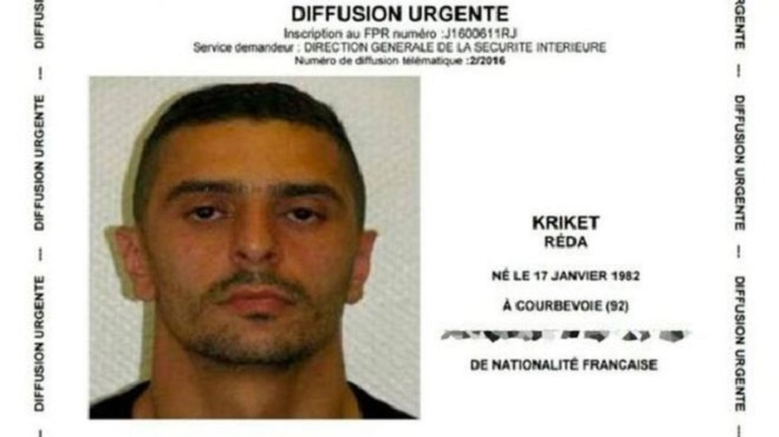 French attack plot: Reda Kriket `had weapons cache`